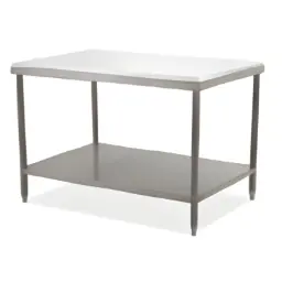 Mesa para tajo 120cm cubierta de polietileno