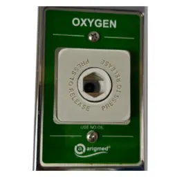 Salida para gases medicinales mod. USA para montaje en muro