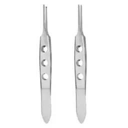 Pinza Bishop-Harmon 7cm sin dientes de acero inoxidable