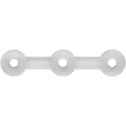 Tira de sujecion de silicona, 12x 