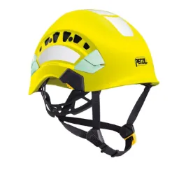 Casco vertex vent HI-VIZ de alta visibilidad color amarillo