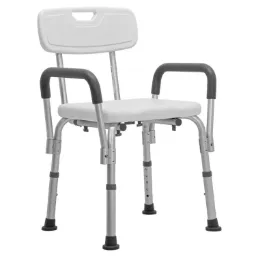 Silla para baño con descansabrazos desmontables