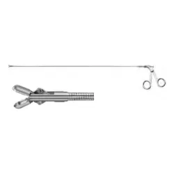Pinza de biopsia de doble acción, semirrígida, calibre 5 Fr, con longitud de trabajo de 400 mm