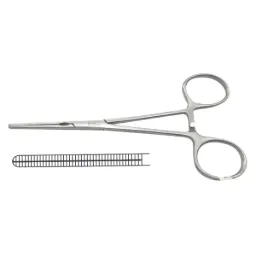 Pinza DeBakey Recta 14 cms PREMIUM Acero Alemán