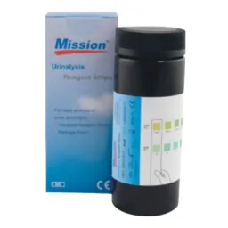 Tiras para microalbuminuria (creatinina/albúmina) frasco c/25pzs