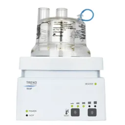 Humidificador térmico modelo TR517 con 5 niveles de calefacción, sin cables ni sensores.