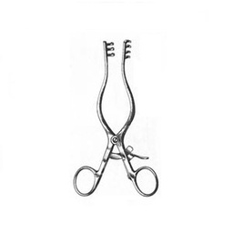 Separador de Weitlaner 4-3/8" (11.1 cm) roma con dientes 2x3