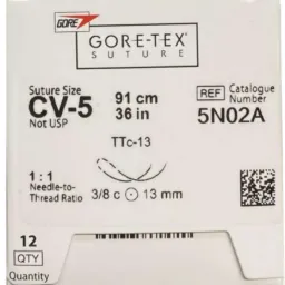 Suturas OD CV-5 (91cm/36 in) Caja con 12 pz