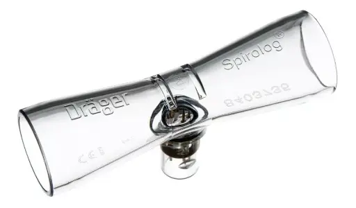 Sensor de Flujo desechable SPIROLOG caja con 5 piezas