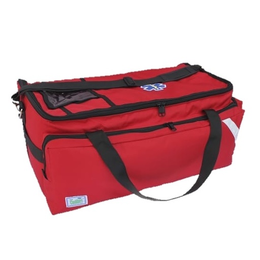 [EFA-CM-508] Botiquin de primeros auxilios jumbo color rojo (vacio)