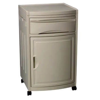 [DCO-MC-G01] Buro clinico de ABS para cama de hospital color arena