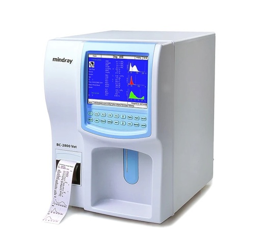 [MAC-BC-2800V] Analizador Hematológico Automático Veterinario mod. BC-2800V con Kit de Agentes y Cable Power 