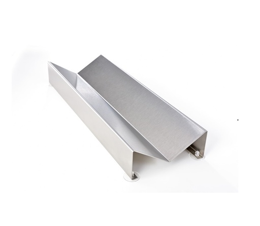 [CIS-5780] Posicionador veterinario de acero inoxidable grande 90 cm