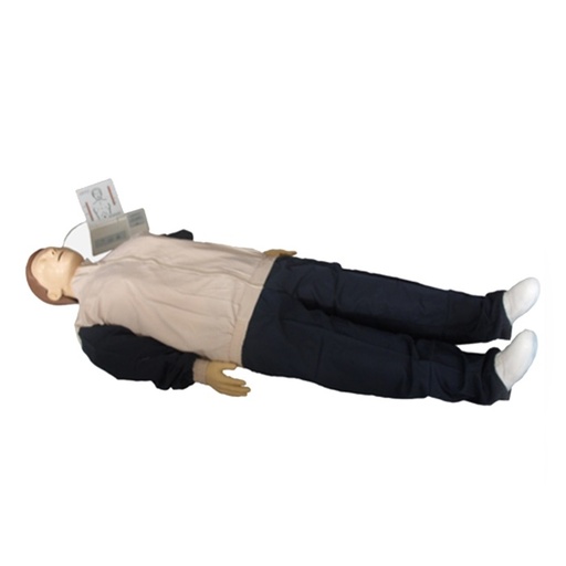 [ZEG-MAN-CPR-N] Maniquí para entrenamiento avanzado RCP