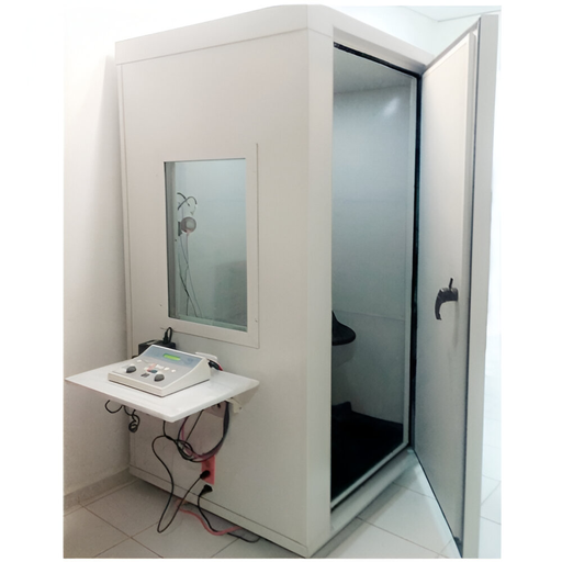 [MUT-DSMT] Cabina Sonoamortiguada Desmontable para Audiometria 80 x 105 x 180 cm