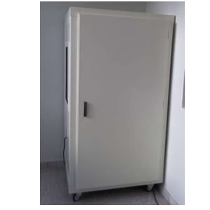 [INM-CSM1-CR] Cabina Sonoamortiguada Movil de 105 x 80 x 180 cm con Ruedas Atenuacion 38/40