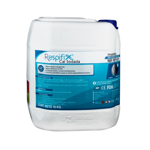 [RPX-RSP1021] Cal Sodada con indicador de color 16 kg cubeta de 19L RESPIFIX
