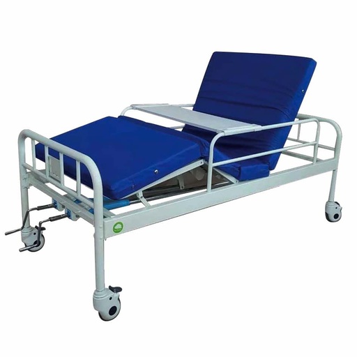 [EKM-EJ200101] Cama para hospital básica con mesa de alimentos y colchon