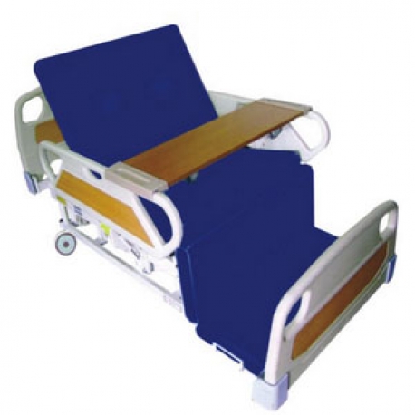 Cama para hospital electrica con silla cardiaca Mod. DB-3ABS con colchón tipo 2 (cubierta de poliester + cascara de coco)