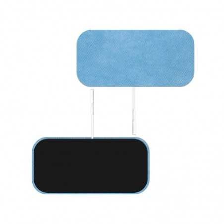 [VTD-VL4595] Electrodo rectangular 5x10 cm con entrada universal Valu Trode lite paq. 5 bolsas con 4 piezas