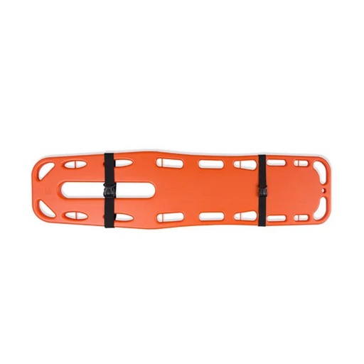Camilla Rigida de Plastico Radiotransparente Mod. YXH-1A6A Color Naranja