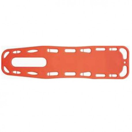 [XIE-YXH-1A6A] Camilla rigida de plastico radiotransparente Mod. C50 color naranja