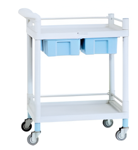 [SRY-QYB109-1] Carro para instrumental ABS 65x45x76 cm