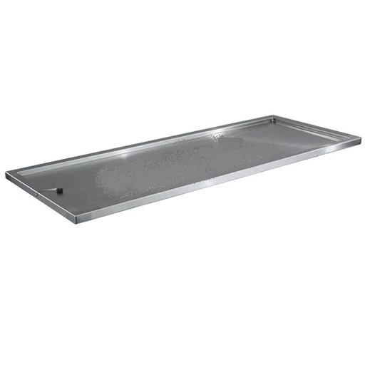 [REF-CHAR-C] Charola de acero inoxidable tipo AISI 304 para trasporte de cadaveres