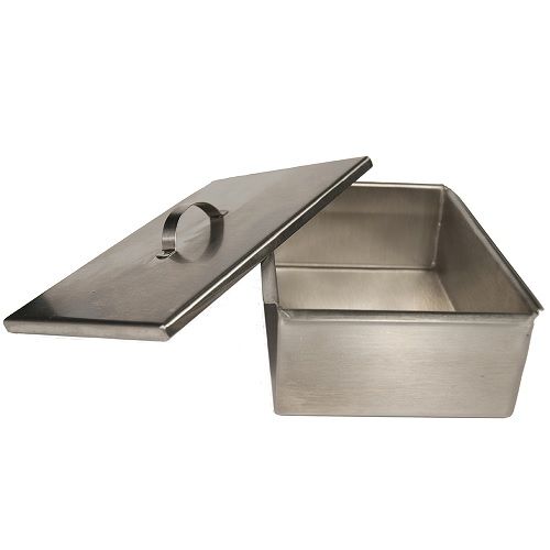 [HEL-HCE44] Charola para instrumental 71x12x15cm fabricada de lámina de acero inoxidable tipo 304 cal. 20