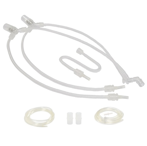 Circuito para ventilador universal neonatal 1.37mts, trampa de agua, Nariz artificial y adaptador en Y