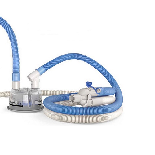 [FPY-RT380] Circuito para ventilador invasivo adulto Evaqua 2 con cable calentador en las dos mangueras de 1.50 mts