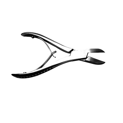 [HER-7-99] Cizalla LISTON para corte de hueso 15 cm Angulada Premium acero aleman