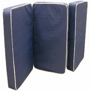 [AZT-VT15NA] Colchón para cama de hospital 198x86x15cm de vinyl/tela seccionado (300-002-49-5)