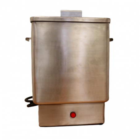 [TMR-MS056] Compresero caliente de acero inoxidable para 4 compresas (compresas incluidas) 