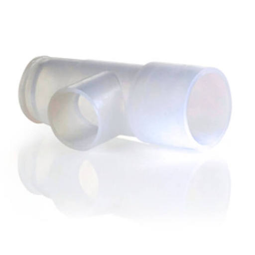 Conector en T para Nebulizador Blanco caja con 50