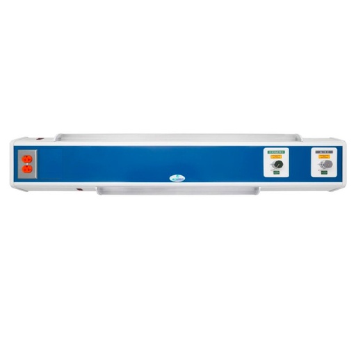 Consola 4 V delta de 90 cms Toma aire-oxigeno, 1 contacto y lampara de lectura