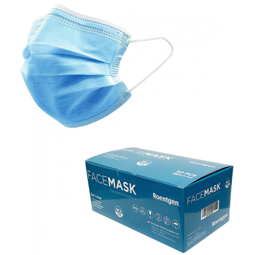 Cubreboca Plisado Triple Capa Termosellado Caja C/50 Pz