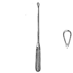 Cucharilla Uterina Sims Aguda 11 Pulg (279 Mm) Tamaño 4