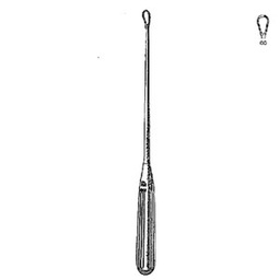 Cucharilla uterina SIMS Aguda de 11" (279 mm) Tamaño 00 