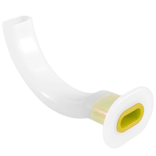 [RSP-CP656009] Cánula de Guedel (orofaríngea) amarilla no. 4 (90 mm) caja con 200 pzas