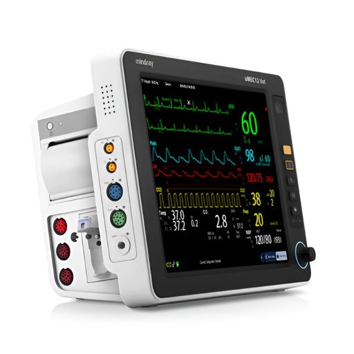 [MAC-UMEC12VCO2IBP] Monitor de Signos Vitales Veterinario mod. uMEC 12 con Capnografia y Presion Sanguinea Invasiva