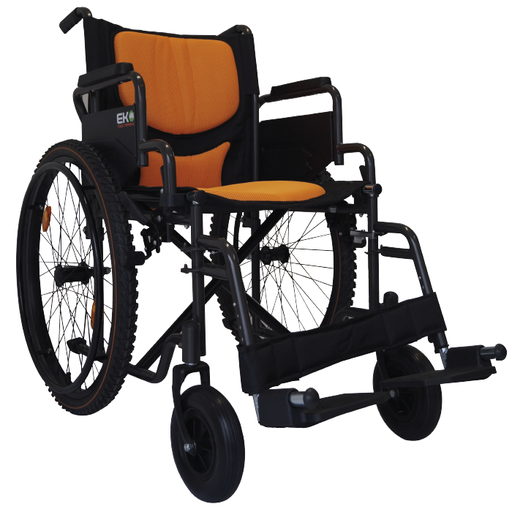[EKM-WXTTSP19NRUDAP] Silla de ruedas 19" TT deportiva color naranja