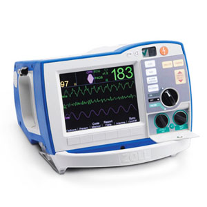 Desfibrilador R Series profesional Mod. INTERMEDIATE con AED, ECG 3, Marcapasos y SPO2