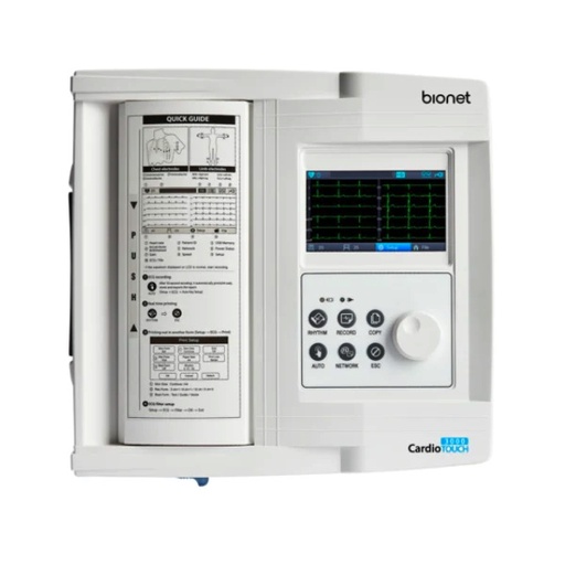 [BIN-CT3000] Electrocardiografo de 12 canales mod. Cardiotouch 3000 pantalla TFT LCD 4.3" a color