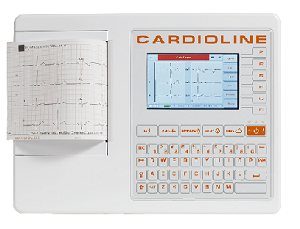Electrocardiografo de 12 canales Serie 200S mod. 80609575 pantalla LCD 7" a color