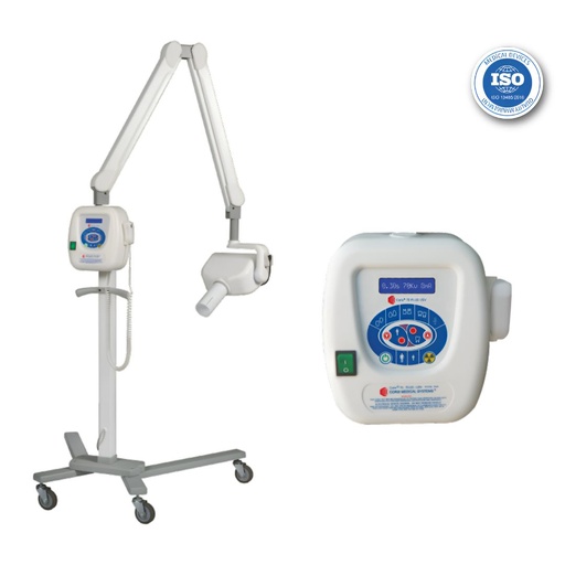 Equipo de Rayos X Intra-oral mod. Corix® 70 Plus-USV-WM Montaje Pared