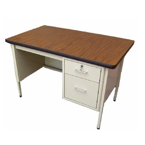 [HEL-HM488] Escritorio Medico esmaltado con cajones 75x120x60 cm 