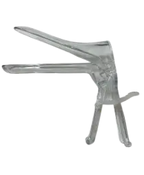 Espejo vaginal desechable mediano con cremallera