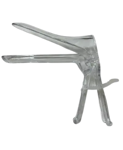 Espejo vaginal desechable mediano con cremallera
