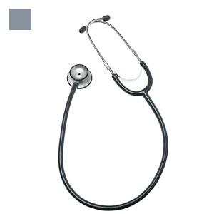 [RIS-4001-02] Estetoscopio Duplex adulto campana en aluminio color gris